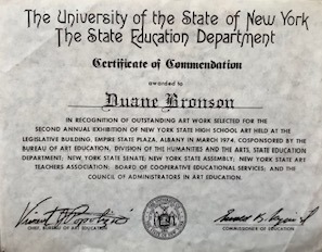 certificate of commendation