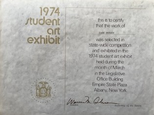 1974 Student Art Exhibit